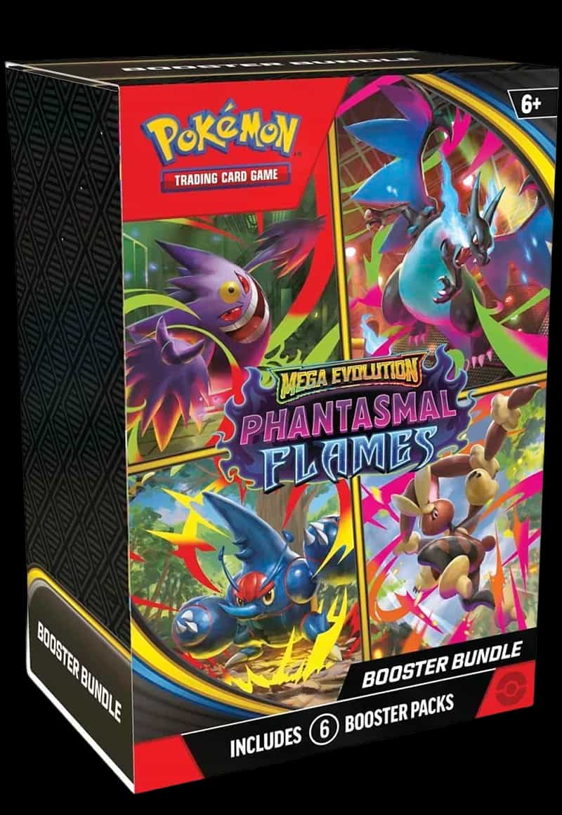 Mega Evolution Phantasmal Flames Booster Bundle