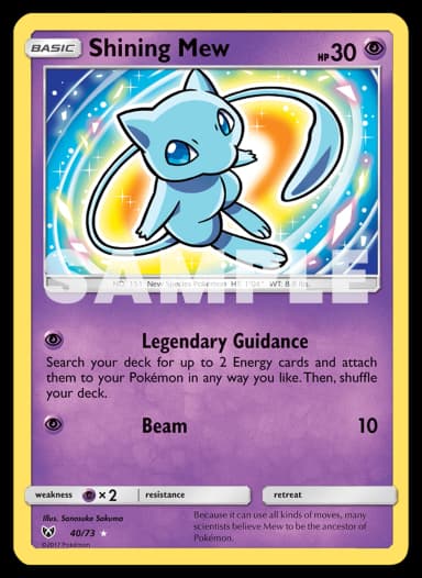 Pokemon TCG card