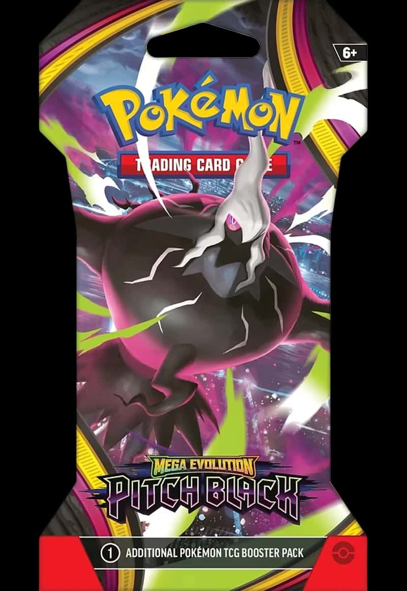 Pitch Black sleeved booster