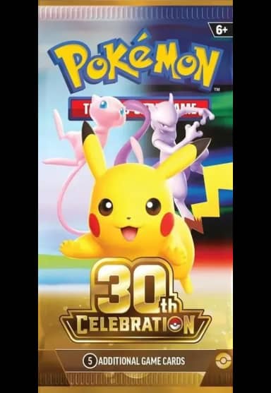 Pokemon 30th Celebration card