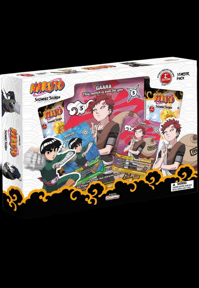 Shinobi Shiren Starter Pack Gaara vs Rock Lee