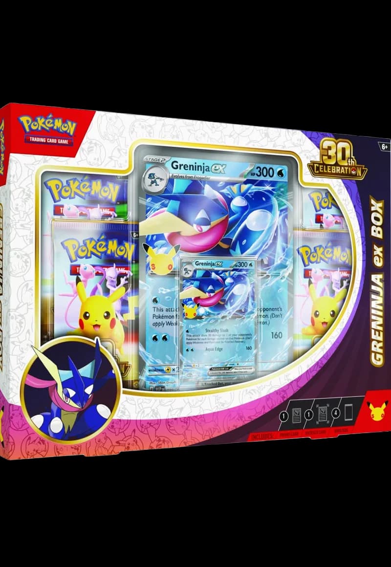 30th Celebration Greninja ex Box - Image 1