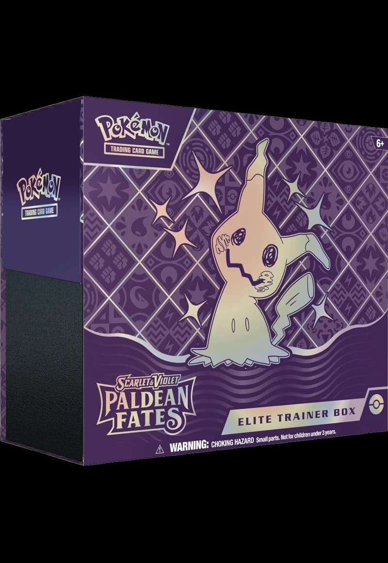 Scarlet & Violet Paldean Fates Elite Trainer Box - Image 1