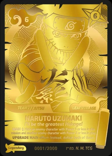Naruto Mythos TCG card