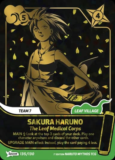 Naruto Mythos TCG card