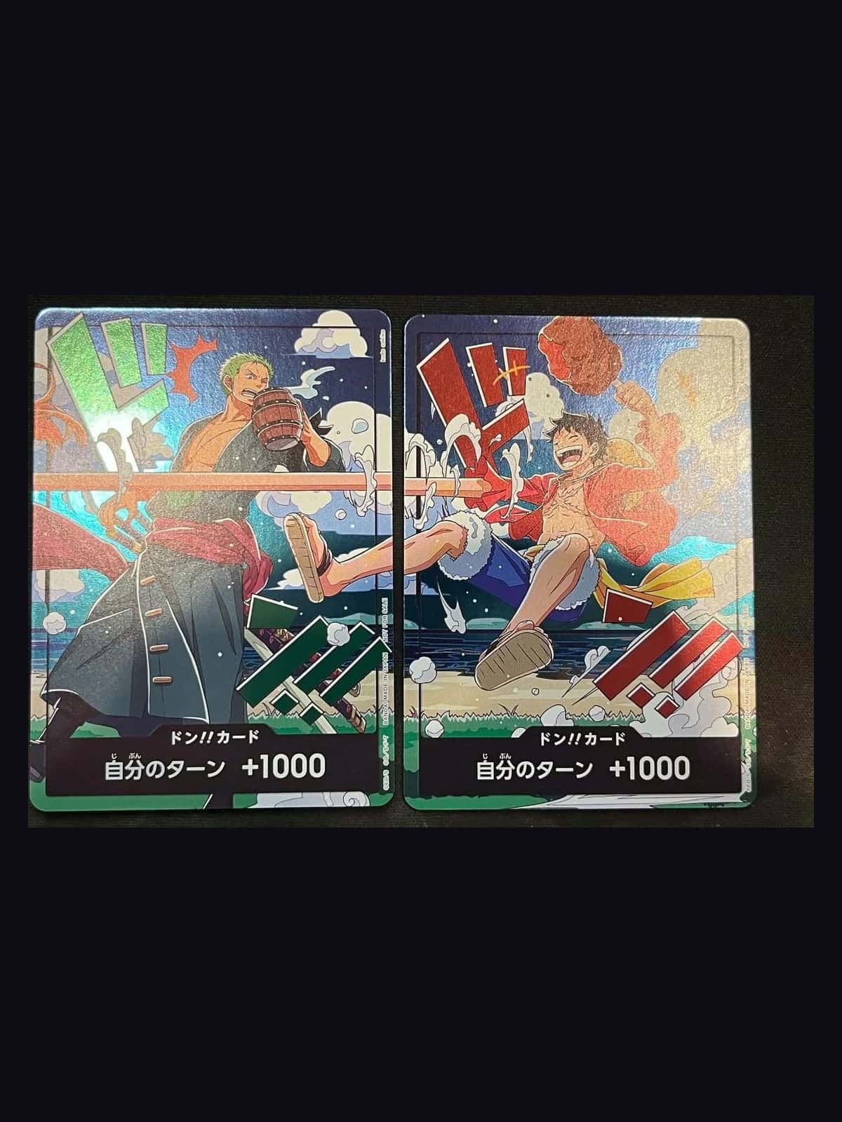 DON!! Card Set — Luffy & Zoro
