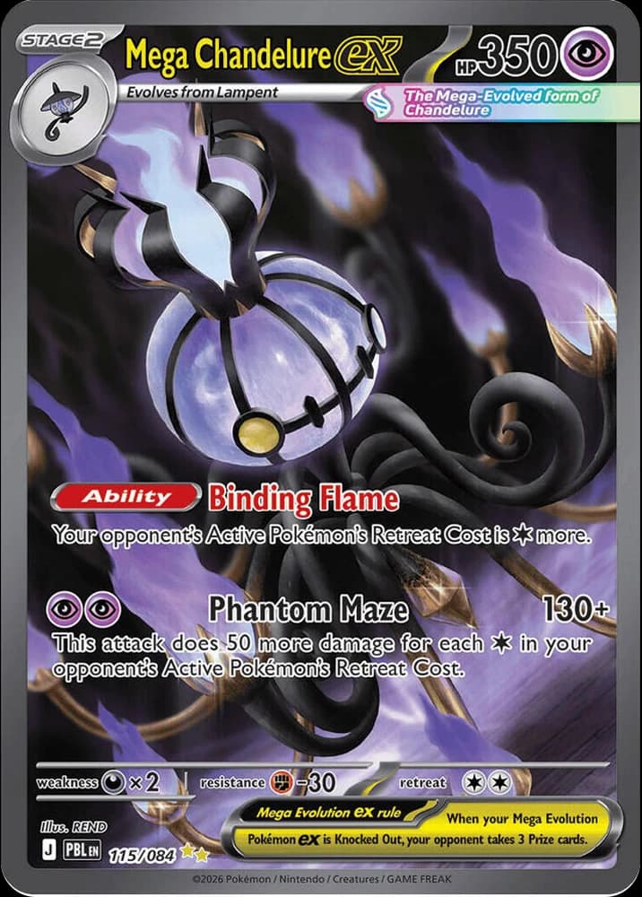 Mega Chandelure ex - Image 1