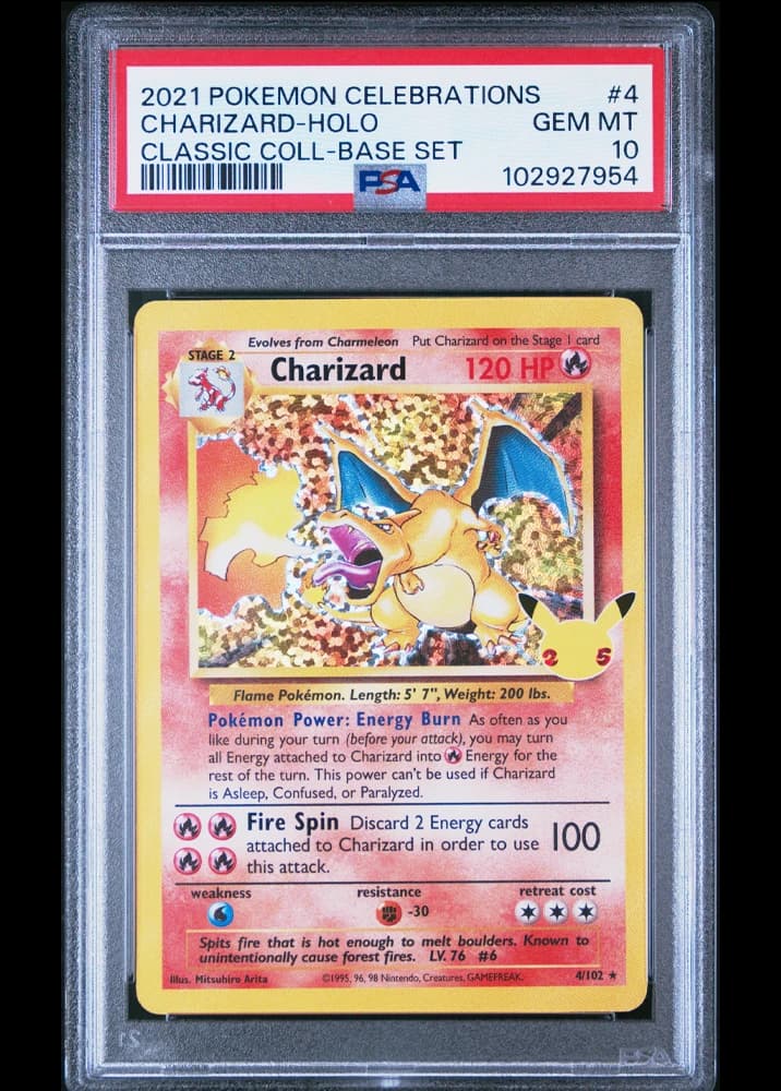 Charizard Holo Classic Collection (PSA 10) - Image 1